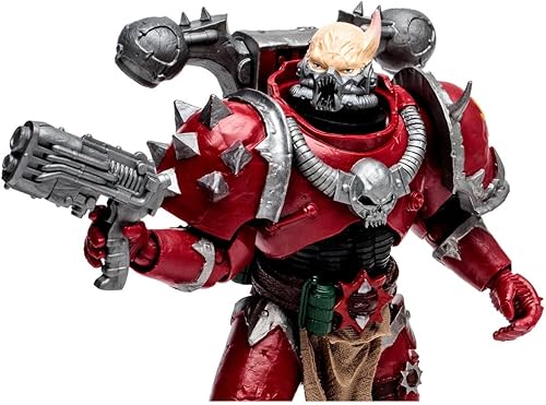 Miniatura 2 de McFarlane Toys Warhammer 40000 7IN Figuras WV6 - Chaos Space Marine (portador de palabras) (etiqueta dorada)