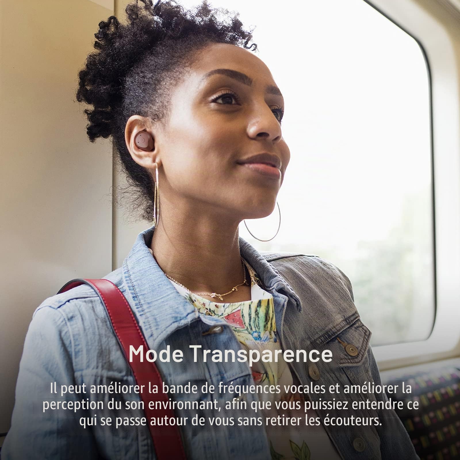 TOZO NC9 Ecouteurs Bluetooth sans Fil, Bluetooth sans Fil 5.3 avec HiFi Stéréo, ANC avec ENC Réduction du Bruit, Headphones Bluetooth 72 Heures Durée de Lecture, Contrôle Tactile (Brown)