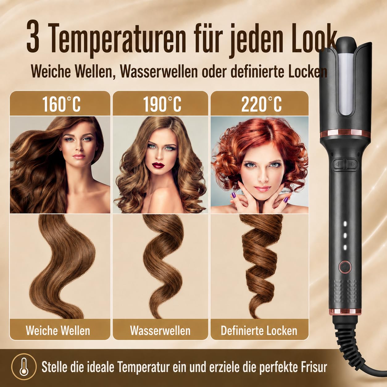 MyTulip Automatischer Lockenstab