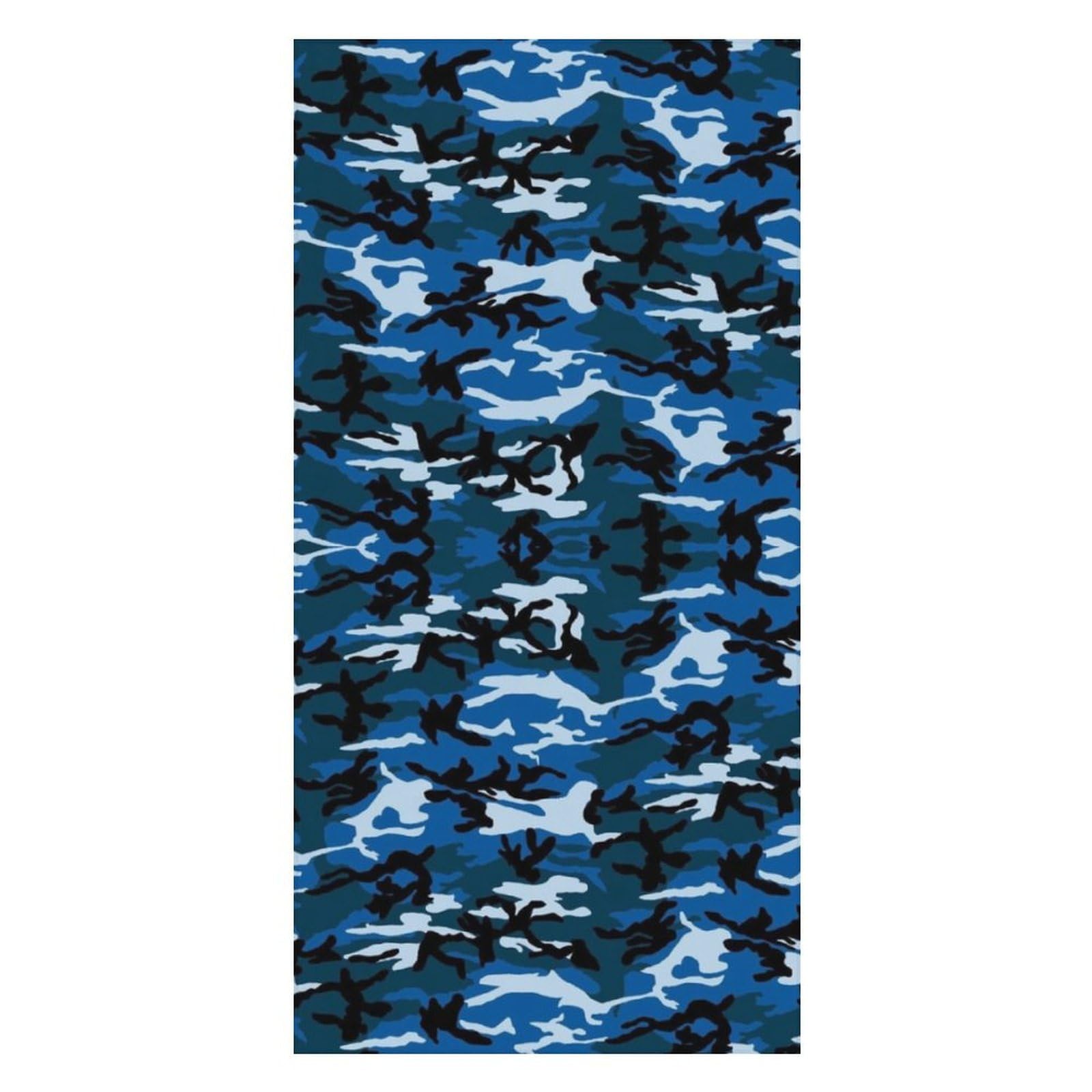 LWORZIIB Beach Towel, Blue Camo Bath Towel, Pool Towel Great for Gym Swimming 80 X 160cm