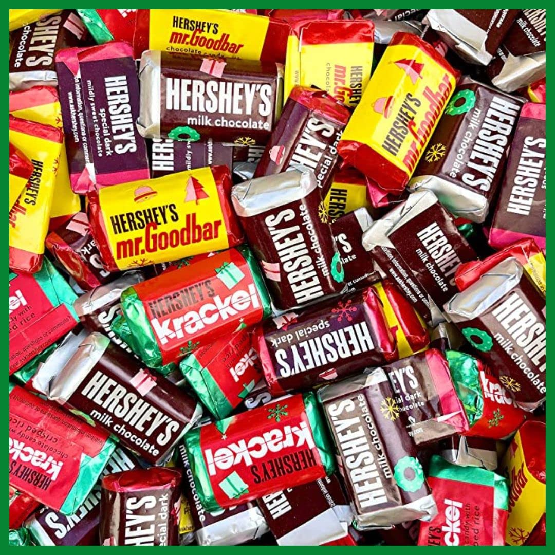 Hershey' Miniature Chocolate Bar Assortment, Holiday