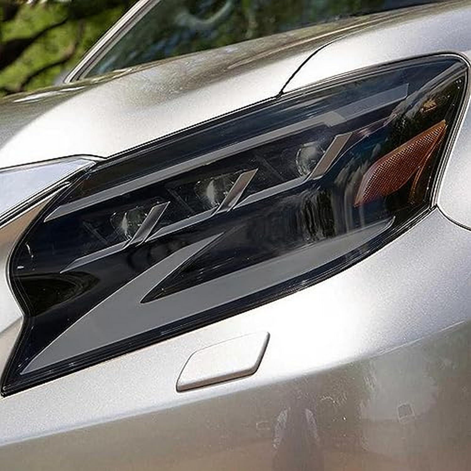 Film protection phare avant anti-rayures TPU fumé noir pour Lexus GX460