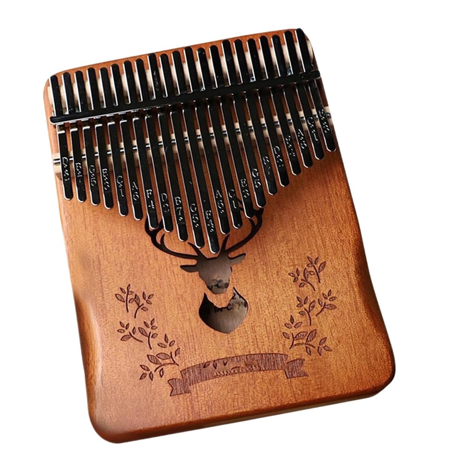 Kalimba Ta Kalimba Z 21 Klawiszami Wykonana W Całości Z Drewna Z Otworami Dźwiękowymi To Przenośny Instrument Idealny Dla Początkujących I Profesjonalistów.