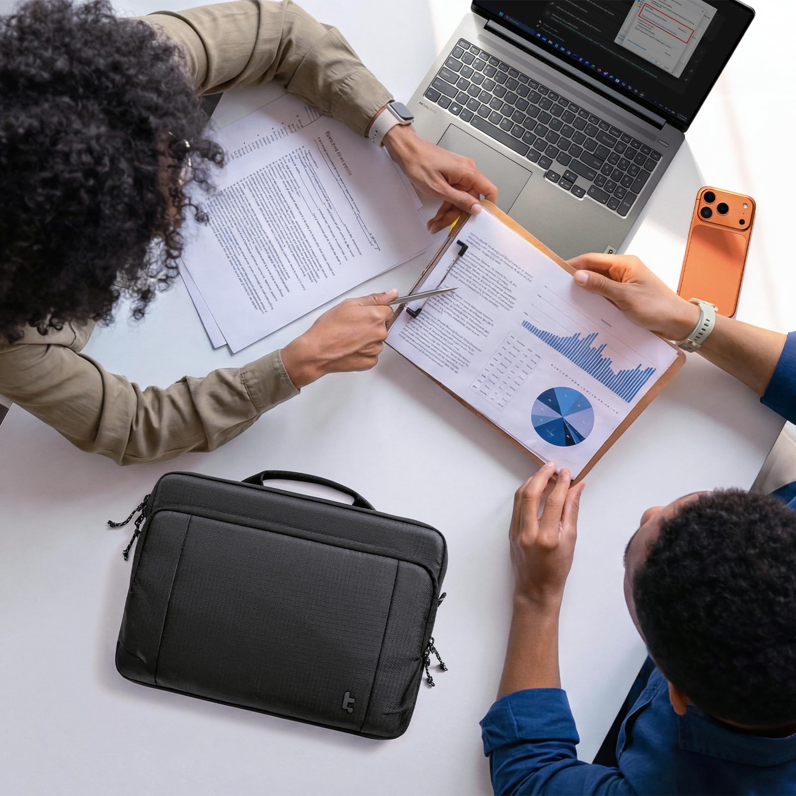 tomtoc Custodia Leggera Universale per Laptop/Notebook/Chromebook 15,6 pollici Acer, ASUS, Dell, HP, Lenovo, Impermeabile con Protezione 360°