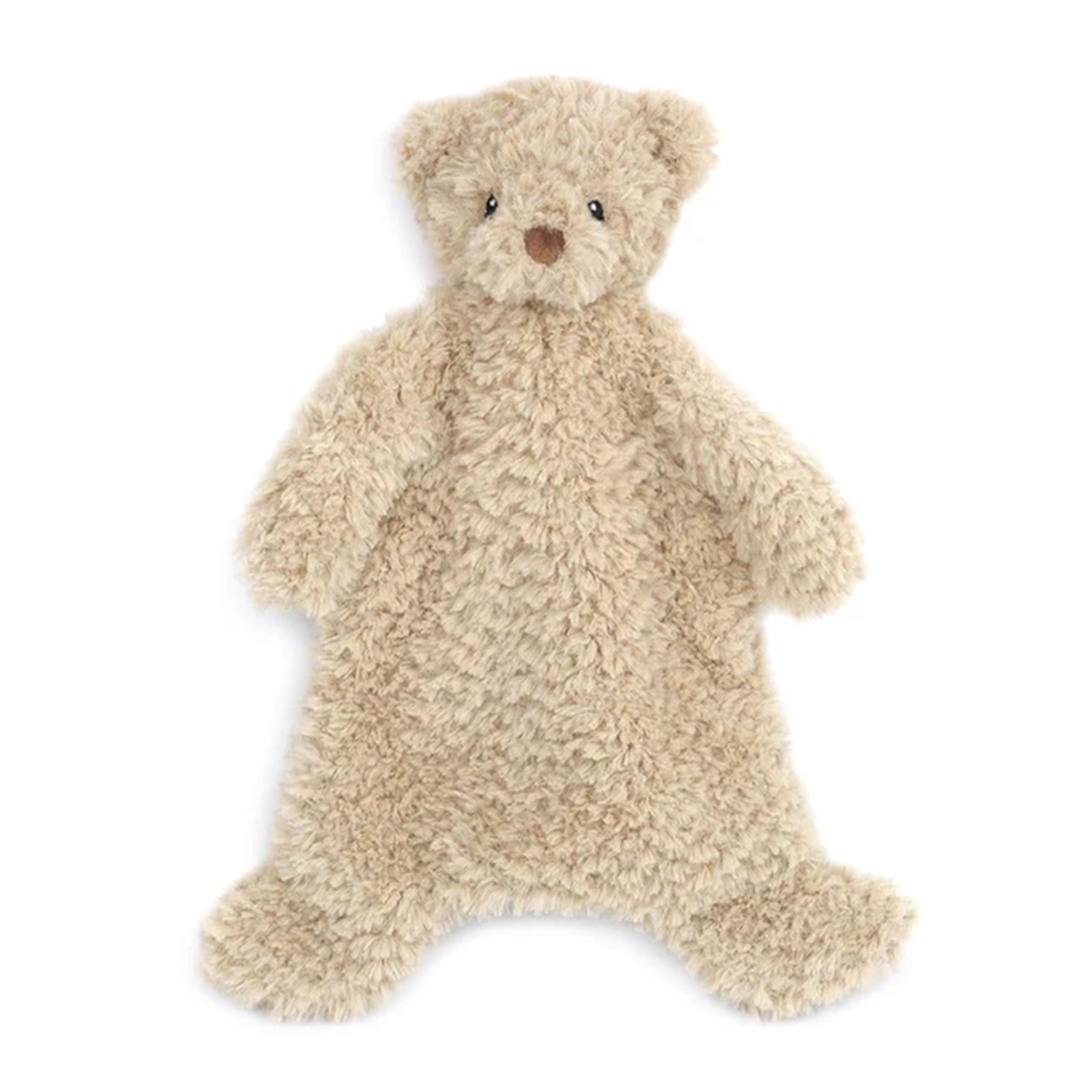 MON AMI Marshmallow Bear Security Blanket 15"/38cms, 15x8 inches