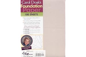 Carol Doak's Foundation Paper: Enhance Your Artistic Creations