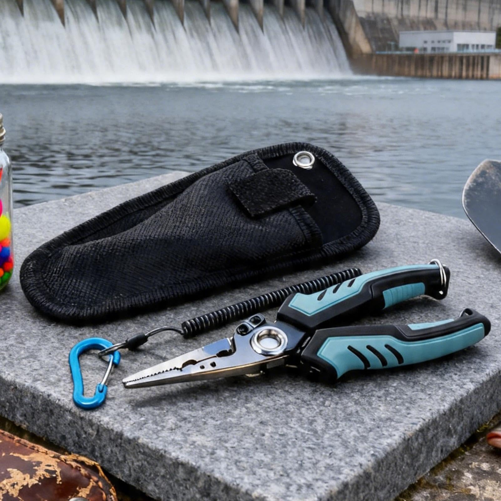 Générique Pince de Pêche Eau de Mer Coupe-Fil Léger et Maniable