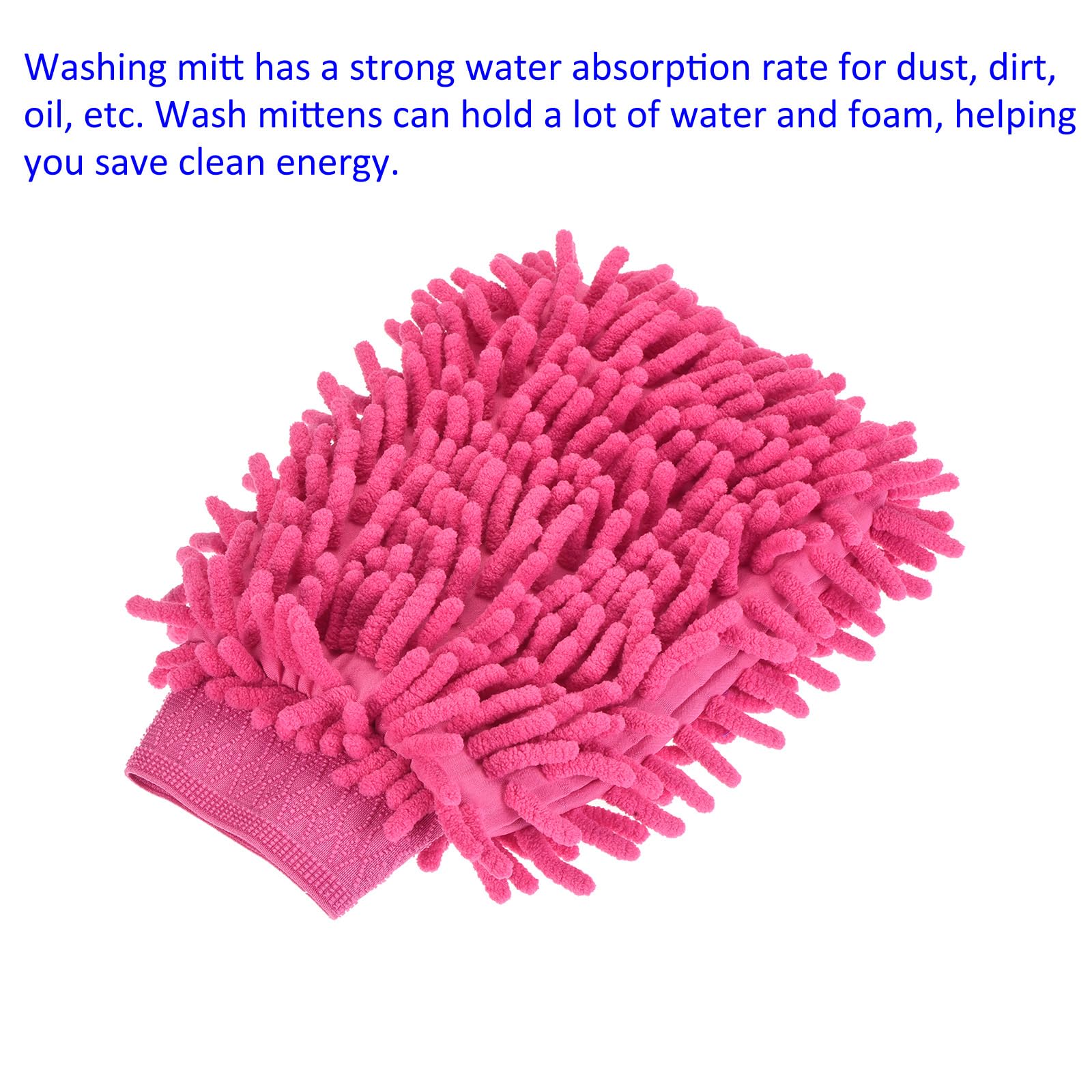 Schneespitze Lot De 3 Gants De Nettoyage En Microfibre Chenille – Idéal Pour Voiture, Cuisine, Maison, Lavage Sans Rayures