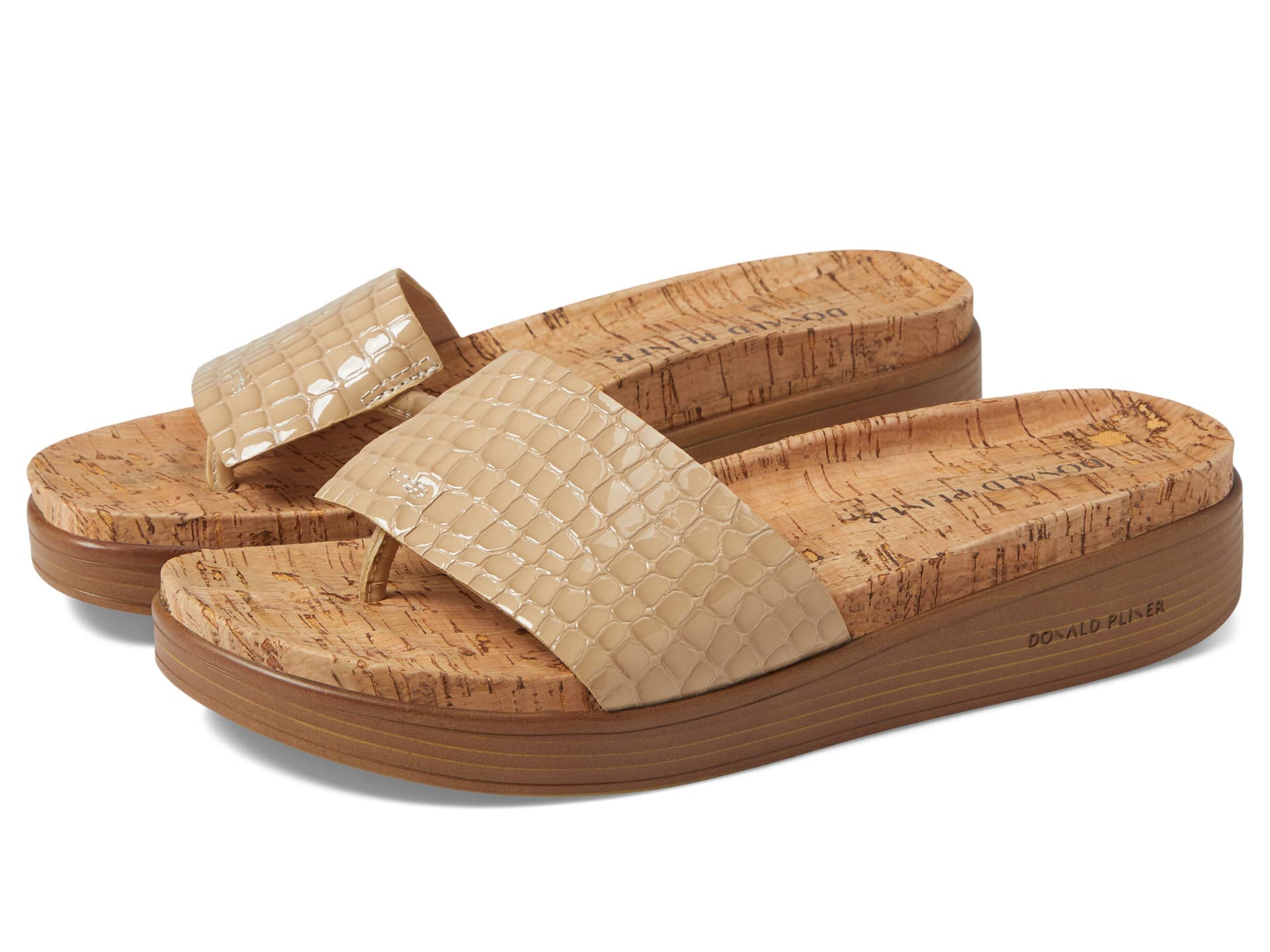 Donald Pliner Women's Fifi Slide Sandals, Women's Summer Sandals, Women’s Shoes, Comfortable Open-Toe Casual Flats