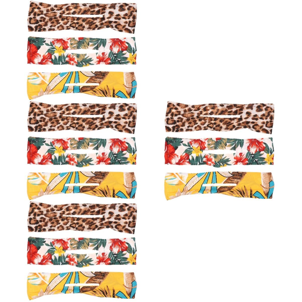 LALAFINA 12pezzi Fasce Per Intrecciate Con Design Elegante e Colori Vivaci Accessori Per Elastici Per Donne e Ragazze Occasioni Speciali e Casual