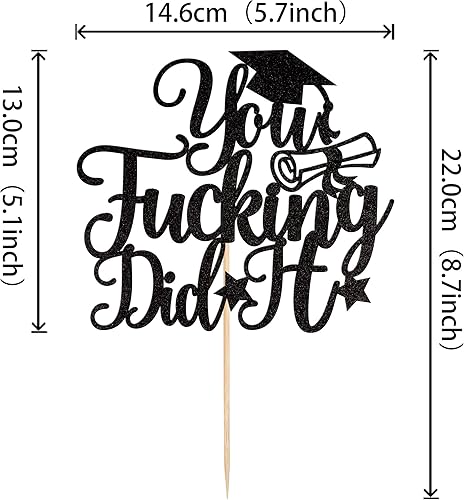 Miniatura 2 de 1 pieza de decoración para tartas con purpurina hecha para diploma de clase de 2024 Congrad Grad, selección de pasteles, felicitaciones,