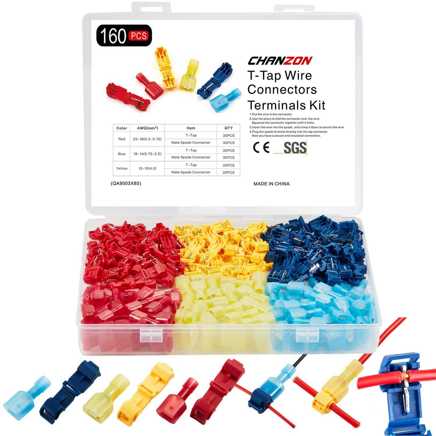 Amazon.com: Chanzon: Wire connectors