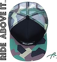 Vista 68 de Grace Folly - Gorra trucker unisex gorra de malla con cierre trasero negro (Black with Fade)