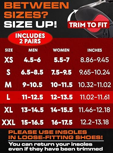 Miniatura 9 de Plantillas de soporte de arco fuerte para fascitis plantar, para hombres y mujeres, pies planos, plantillas ortopédicas de arco alto para dolor de