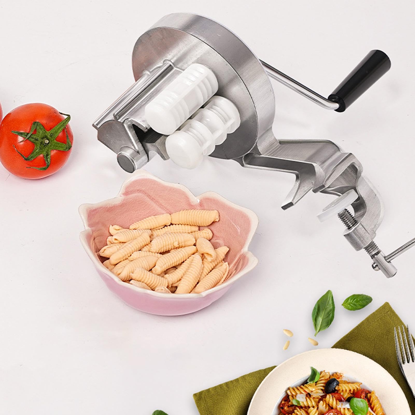 Cavatelli - Juego de herramientas para hacer macarrones, prensa manual de