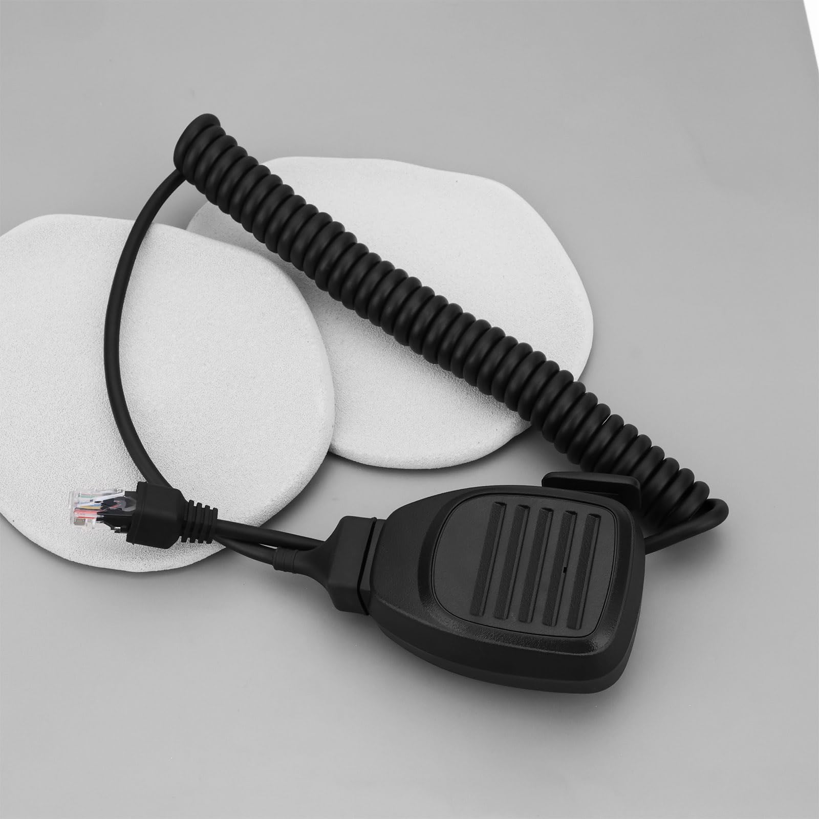 Microfono di Ricambio Compatibile con Kenwood TS-480 TM-V7 TM-D700 TM-D710 TM-G707 TM-V71