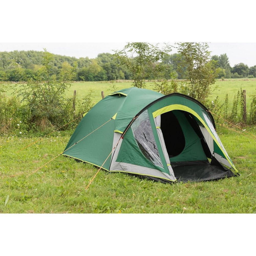 Coleman Kobuk Valley 4+ Dome Tent, 4 Person Tunnel Tent with Large