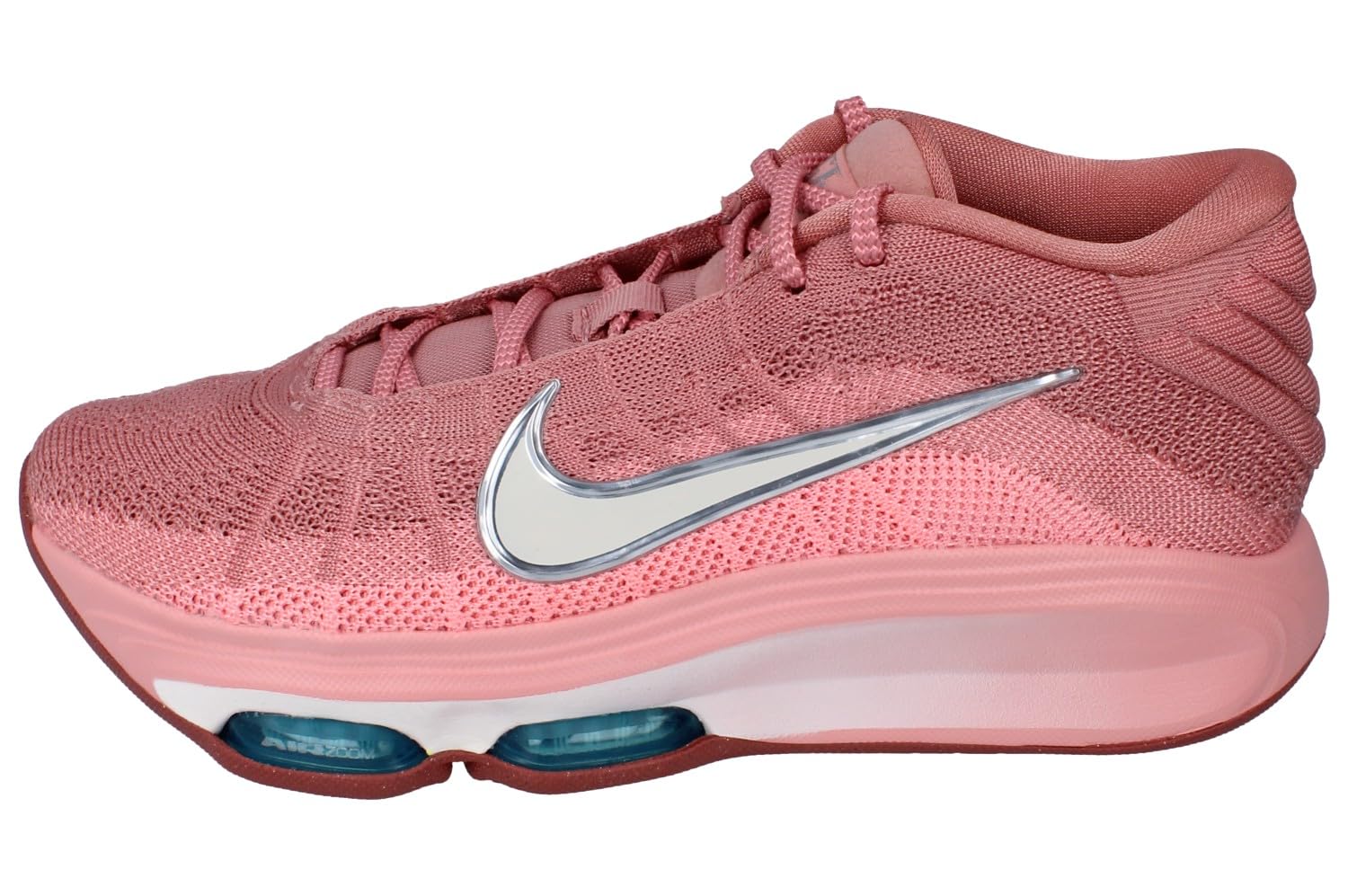 Nike G.T. Hustle 3 - Zapatillas de baloncesto (rojo polvo de estrellas/plateado metálico/tinte rosa/marfil pálido)