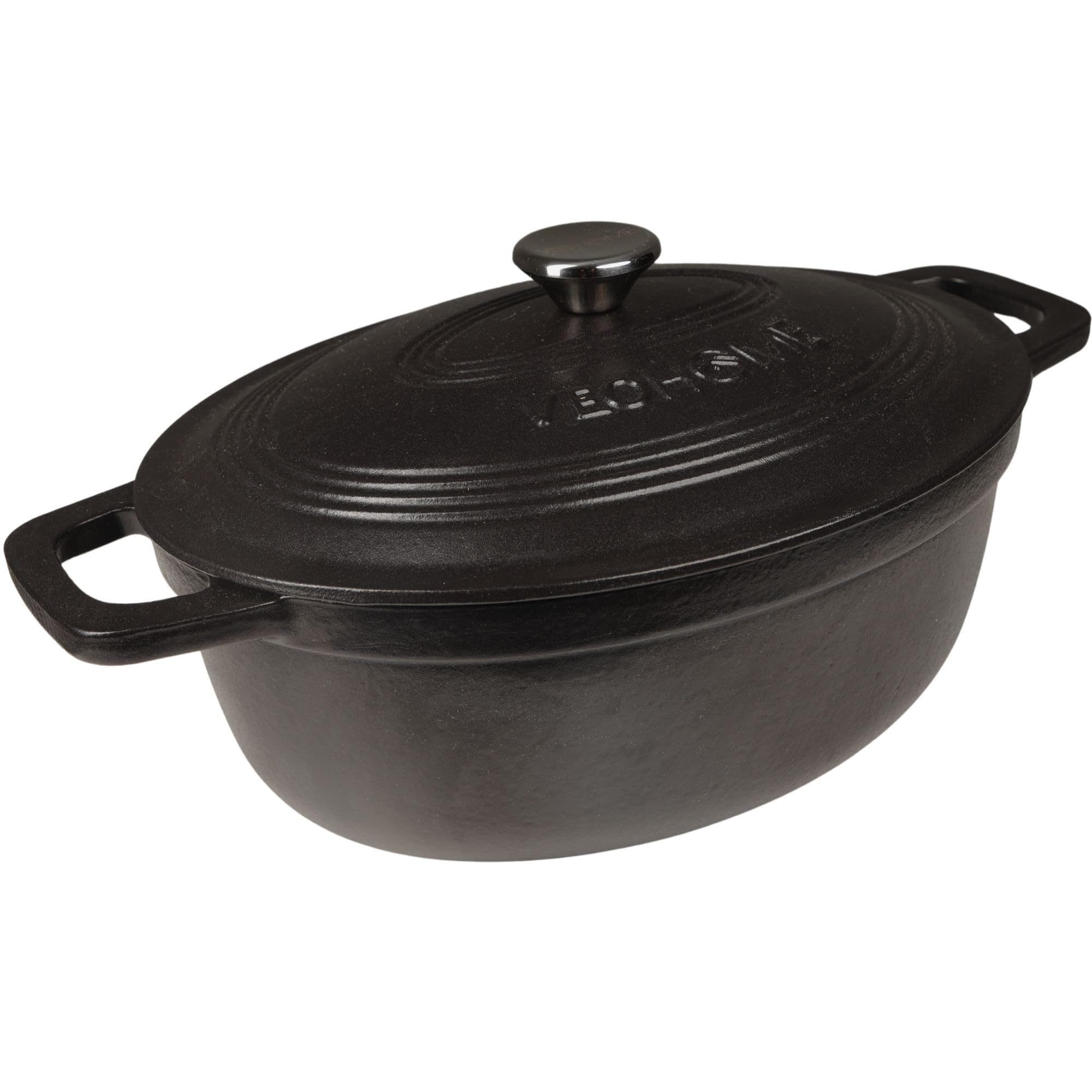 cocotte veohome fonte émaillée 6l ovale