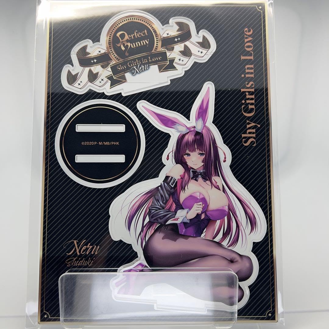 Amazon.co.jp: 志津城ねる bunny アクリルフィギュア はにかみ彼女