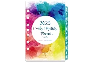 2025 Planner Refills - Weekly & Monthly Planner Inserts