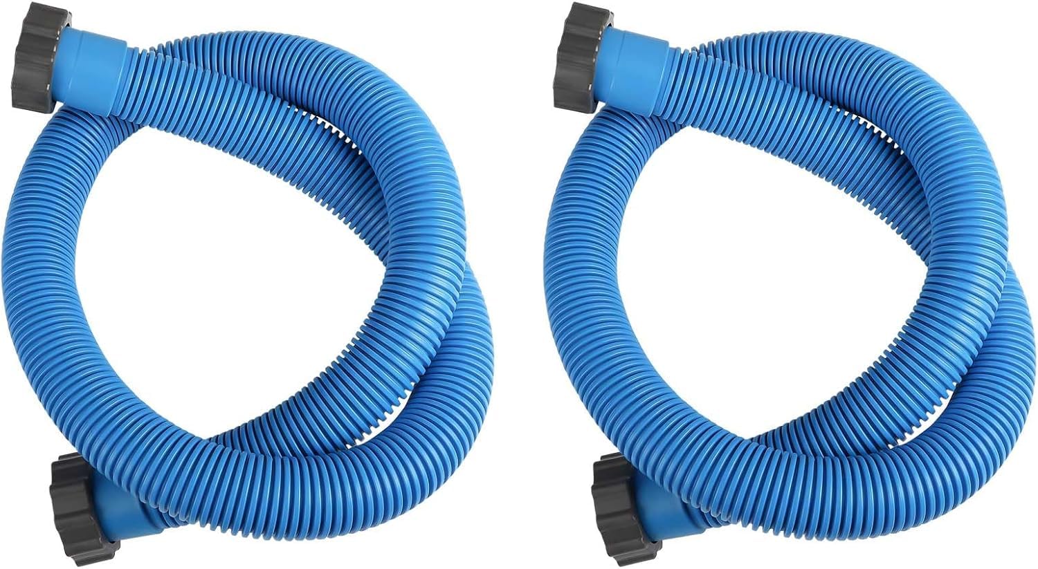 2pcs Durable Leak Proof Pool Pump Replacement Swimming Pool Hose 1.5