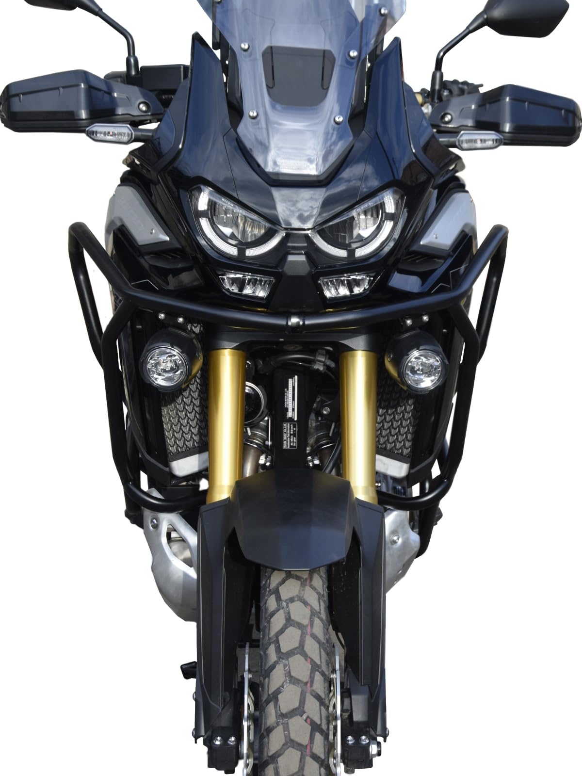 Paramotore HEED Per Honda CRF 1100 Africa Twin Adventure Sports DCT (2020-2023) – Acciaio Verniciato Nero