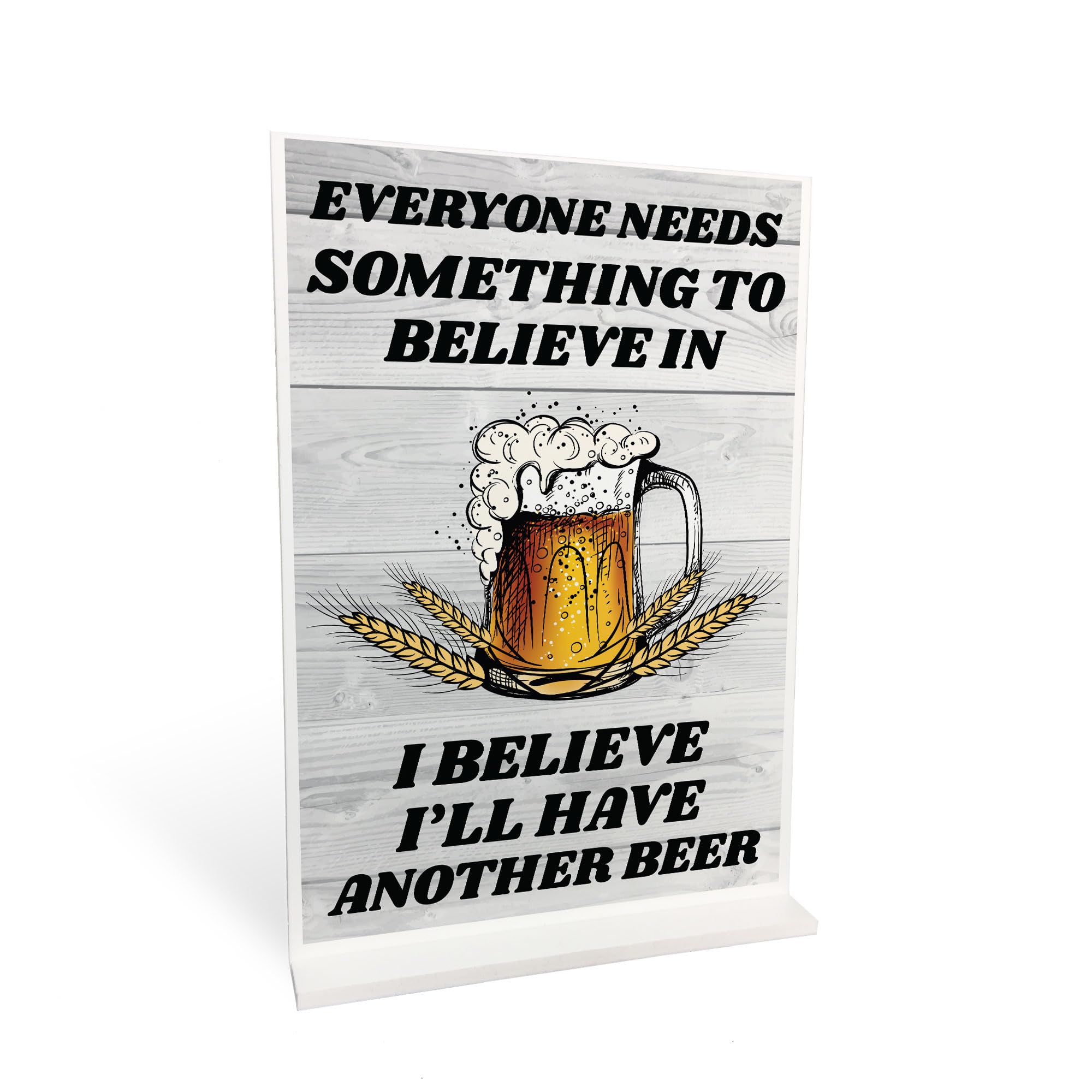 Red Ocean FUNNY Joke Bar Signs And Plaques Standing Home Bar Plaque Man Cave Alcohol Beer Gift For Men
