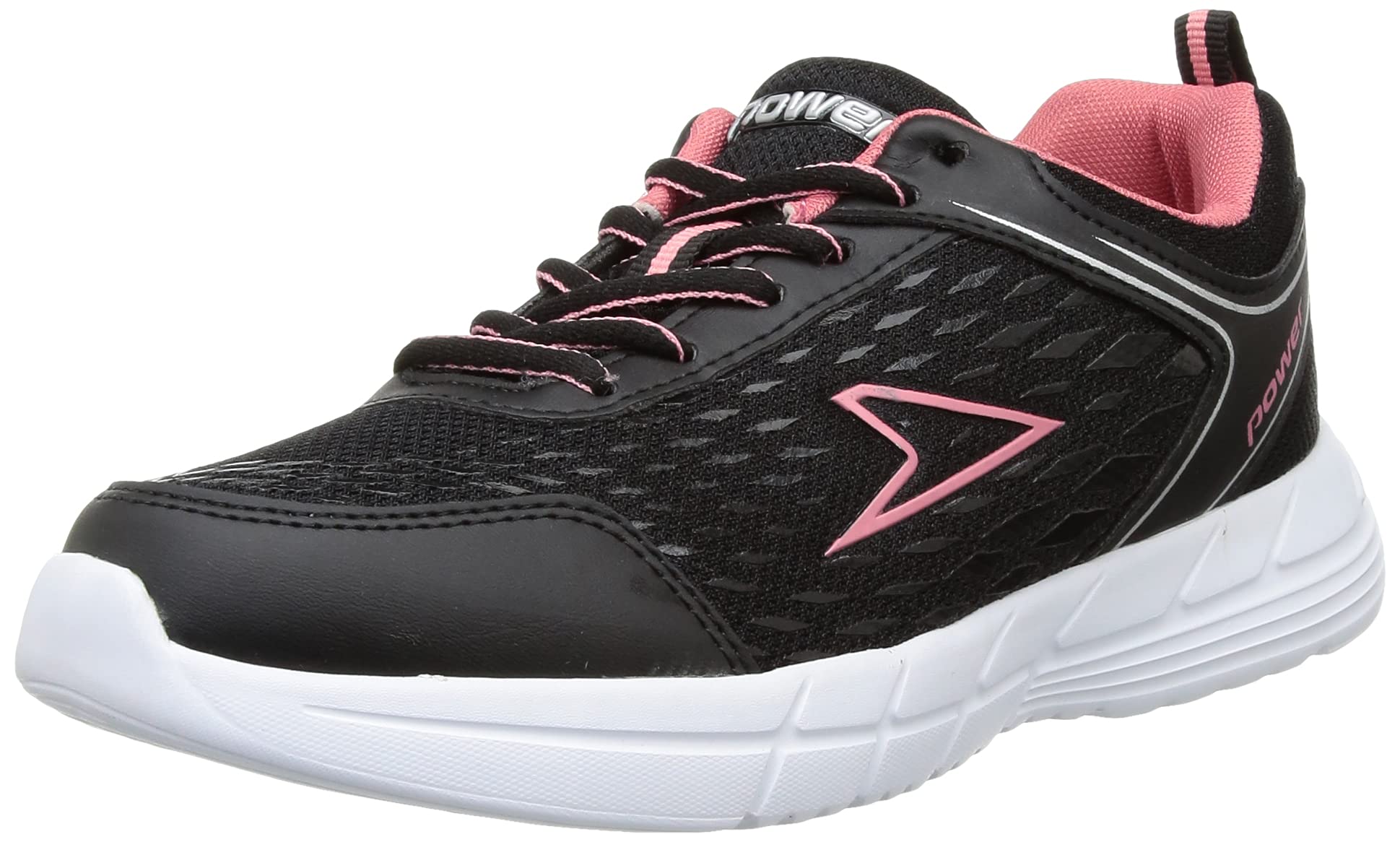 Power Womens Ethan Black Sports Shoes - 6 UK (5396376) (B095X7NTB5) Amazon Price History, Amazon Price Tracker