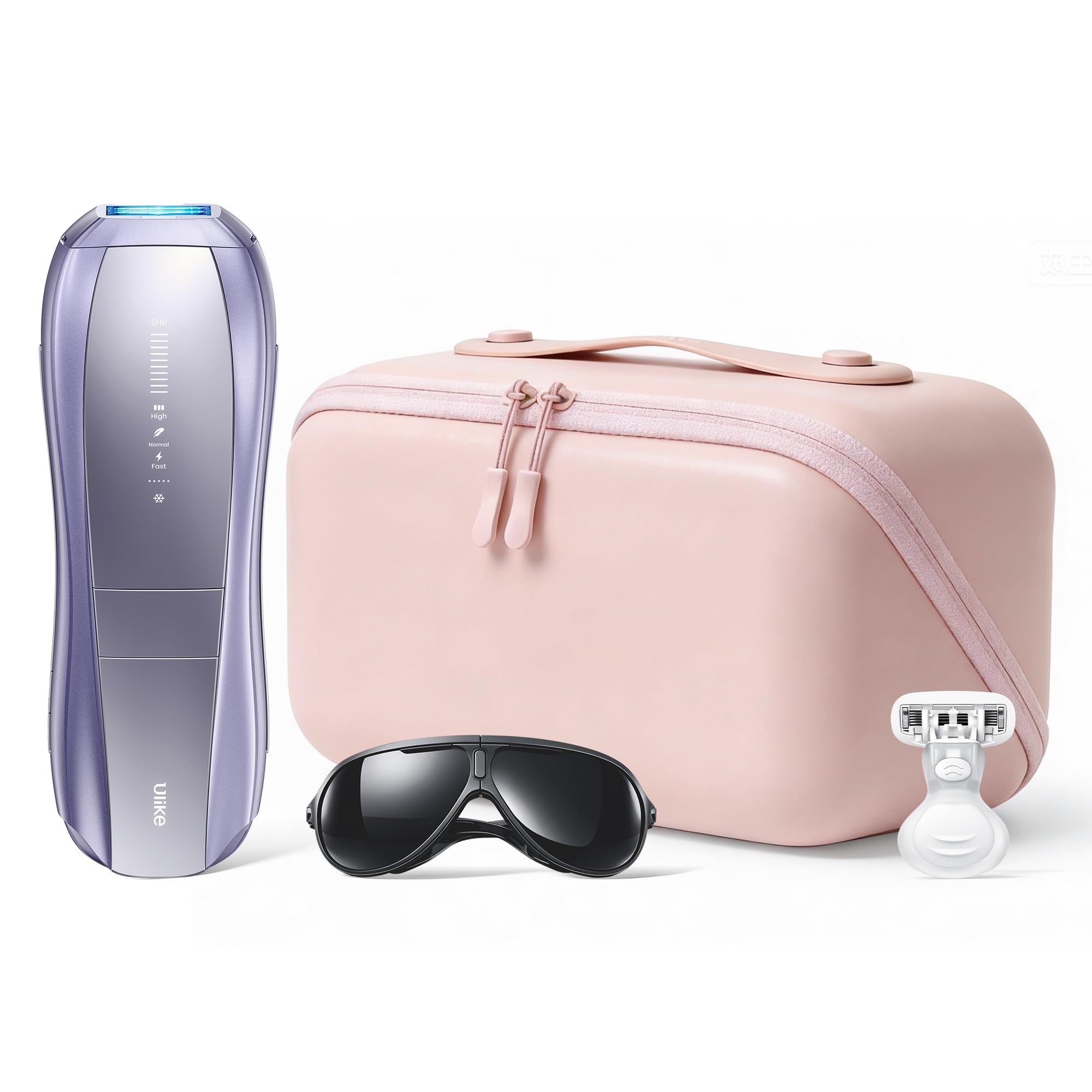 Ulike Laser Hair Removal Air 10 Deluxe Version IPL for for Women and Men with Ice-Cooling Technology, Nealy Painless and Permanent Hair Reduction, at Home Hair Removal in 10mins with Skin Sensor