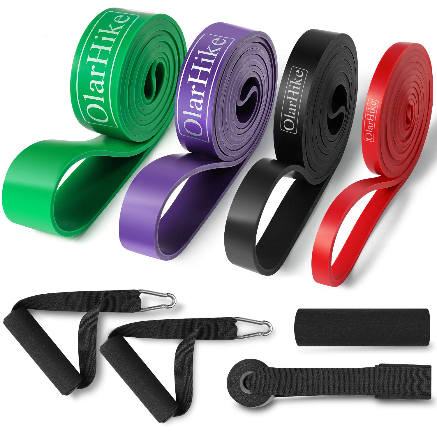 OlarHike Resistance Bands Set | Pull Up Resistance Band Set for Working Out | Exercise Bands and Workout Bands for Men & Women, Resistant Bands for Body Stretching & Powerlifting | Exercise Band Set