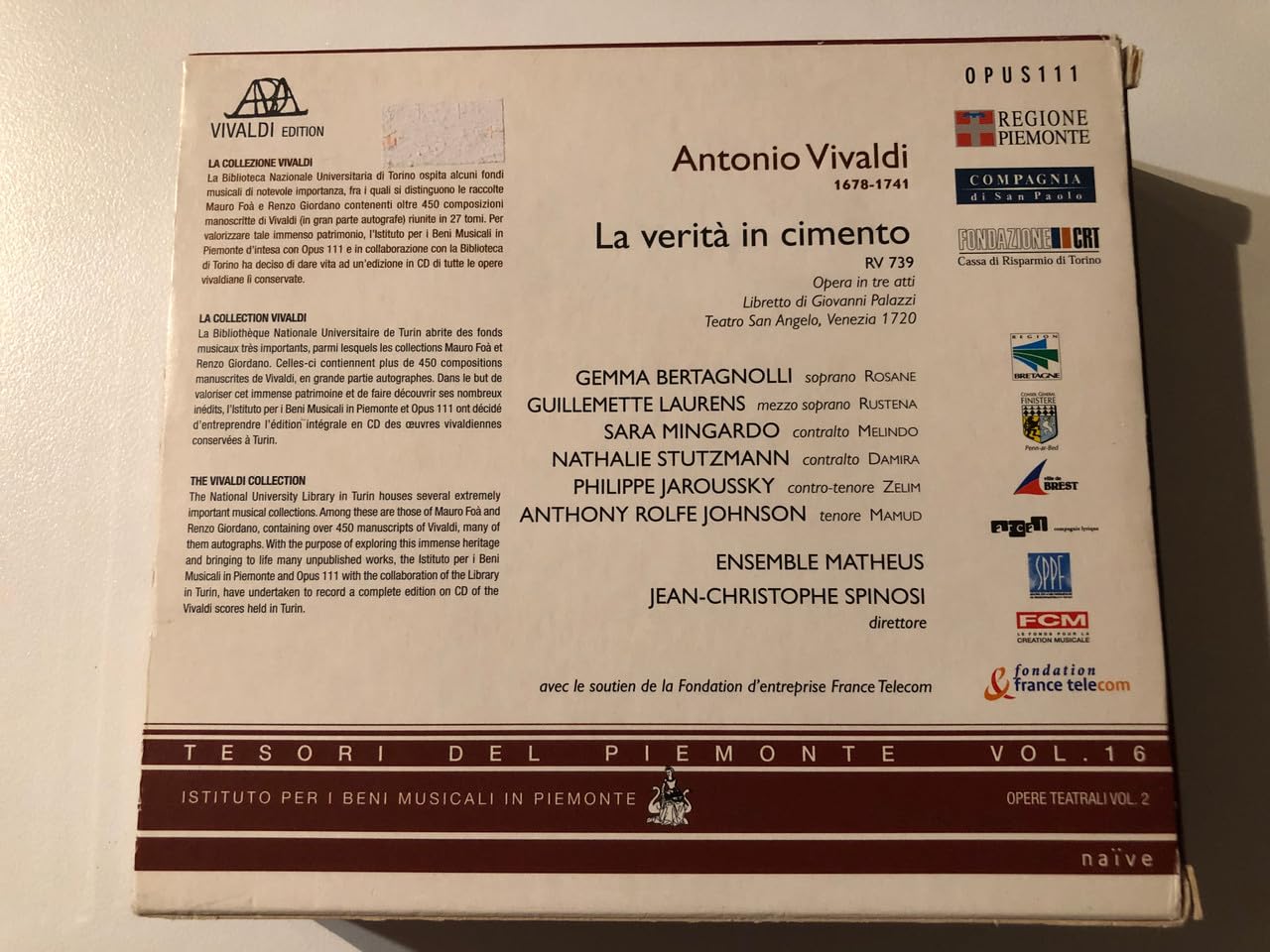 La Verita In Cimento