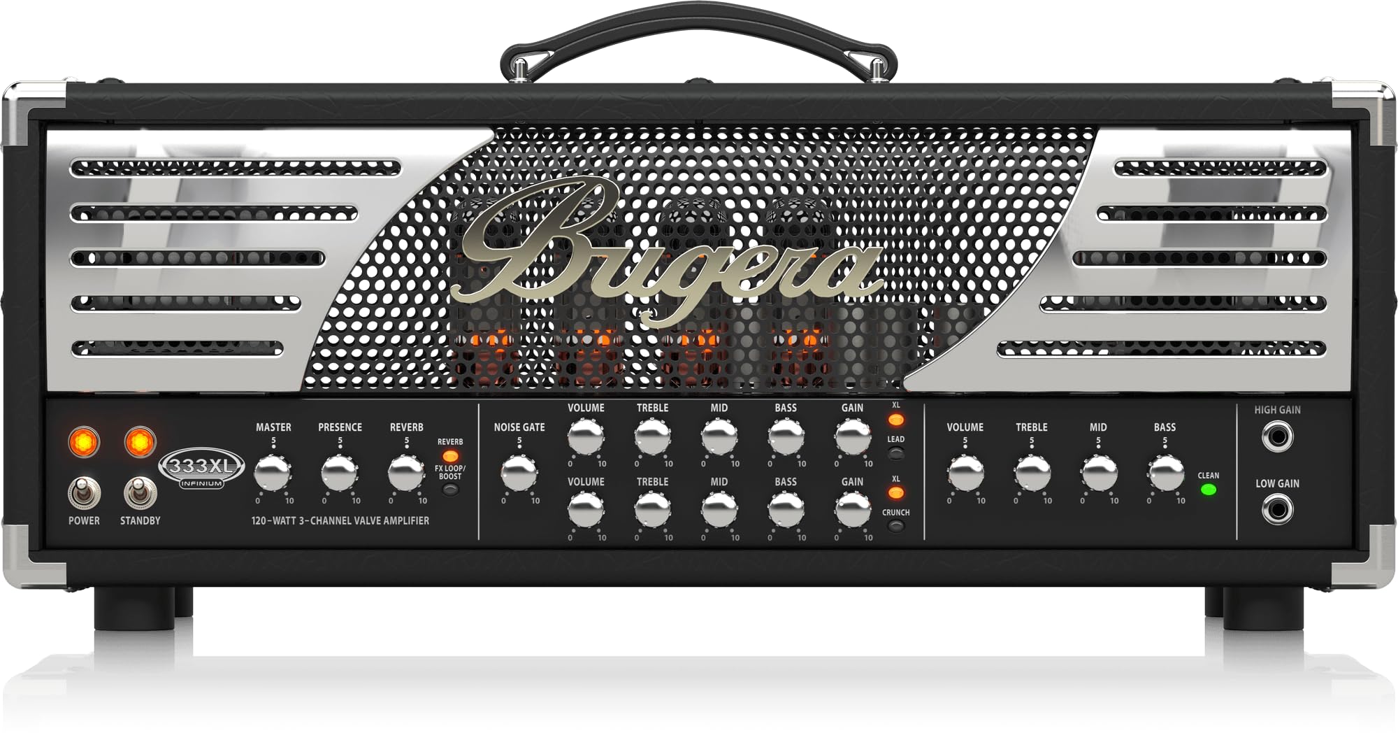 Amazon.com: Bugera 333XL INFINIUM Hardcore 120-Watt 3-Channel Tube