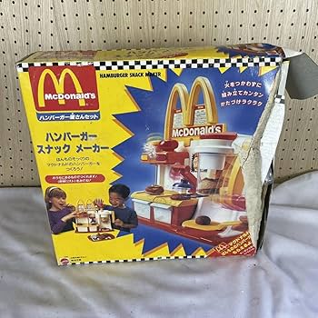 Amazon.co.jp: おもちゃ屋 マクドナルド ハンバーガースナックメーカー