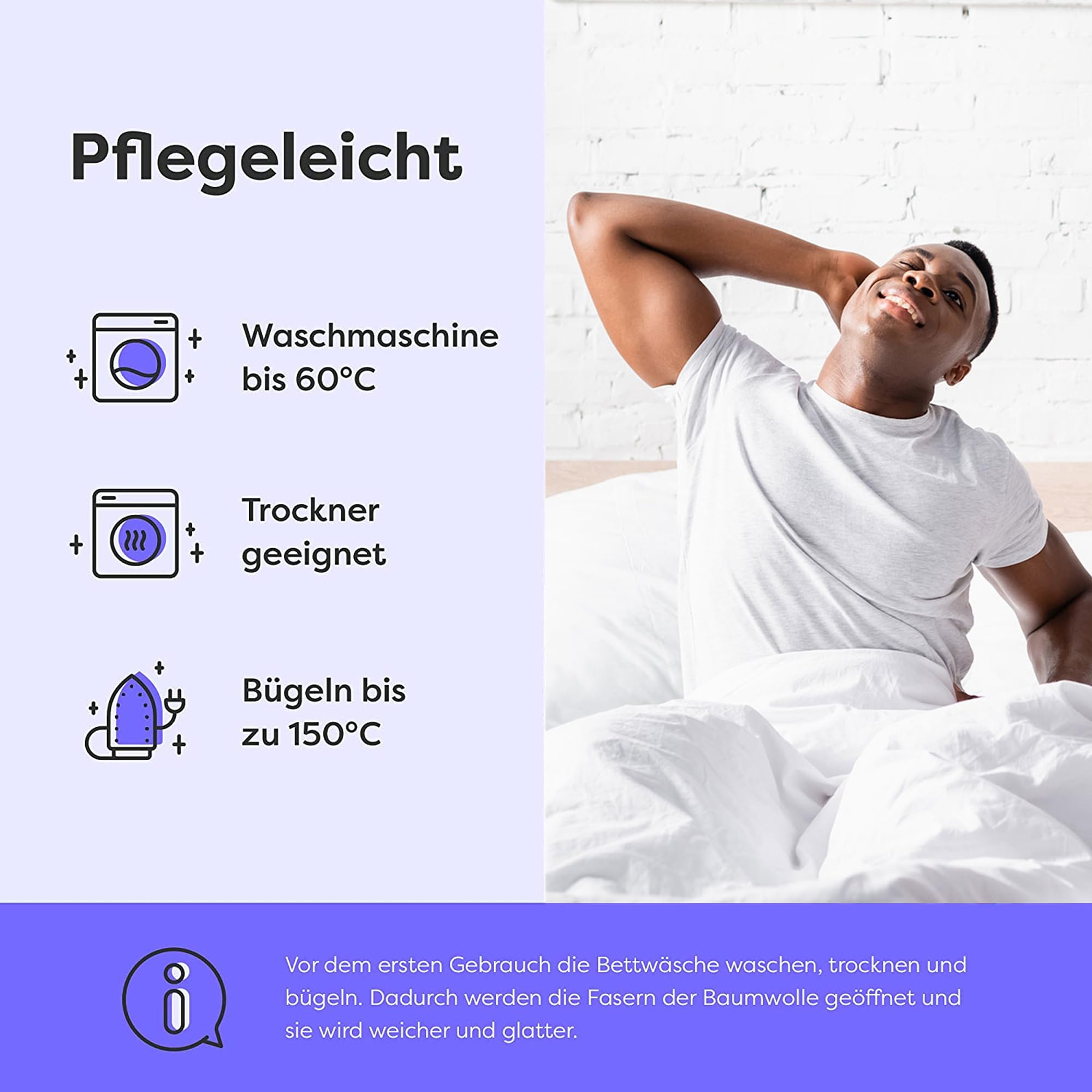 Wolkenfeld Bettwäsche 220x240 Baumwolle Reforcè Oeko-TEX – Bettwäsche-Sets Mit Bettbezug 220x240 2 Kissenbezug 80x80 – Atmungsaktiv & Pflegeleicht – Bettwäsche Mit Reißverschluss – Anthrazit