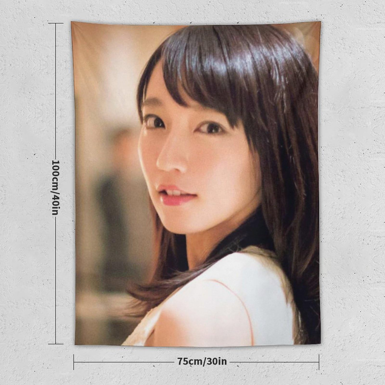 Amazon.co.jp: 女優の「吉岡里帆」写真 (67) タペストリー 芸術 