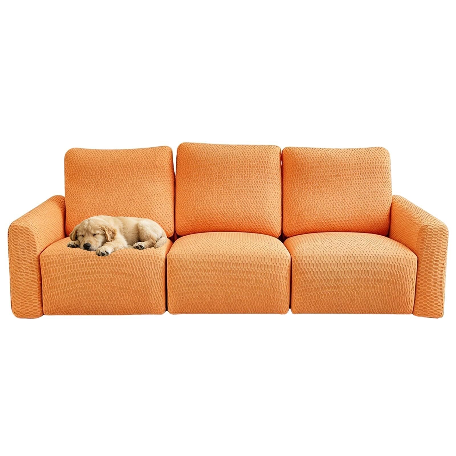 WWQQKJ Jacquard Recliner Chair Slipcovers Armchair Sofa Covers,