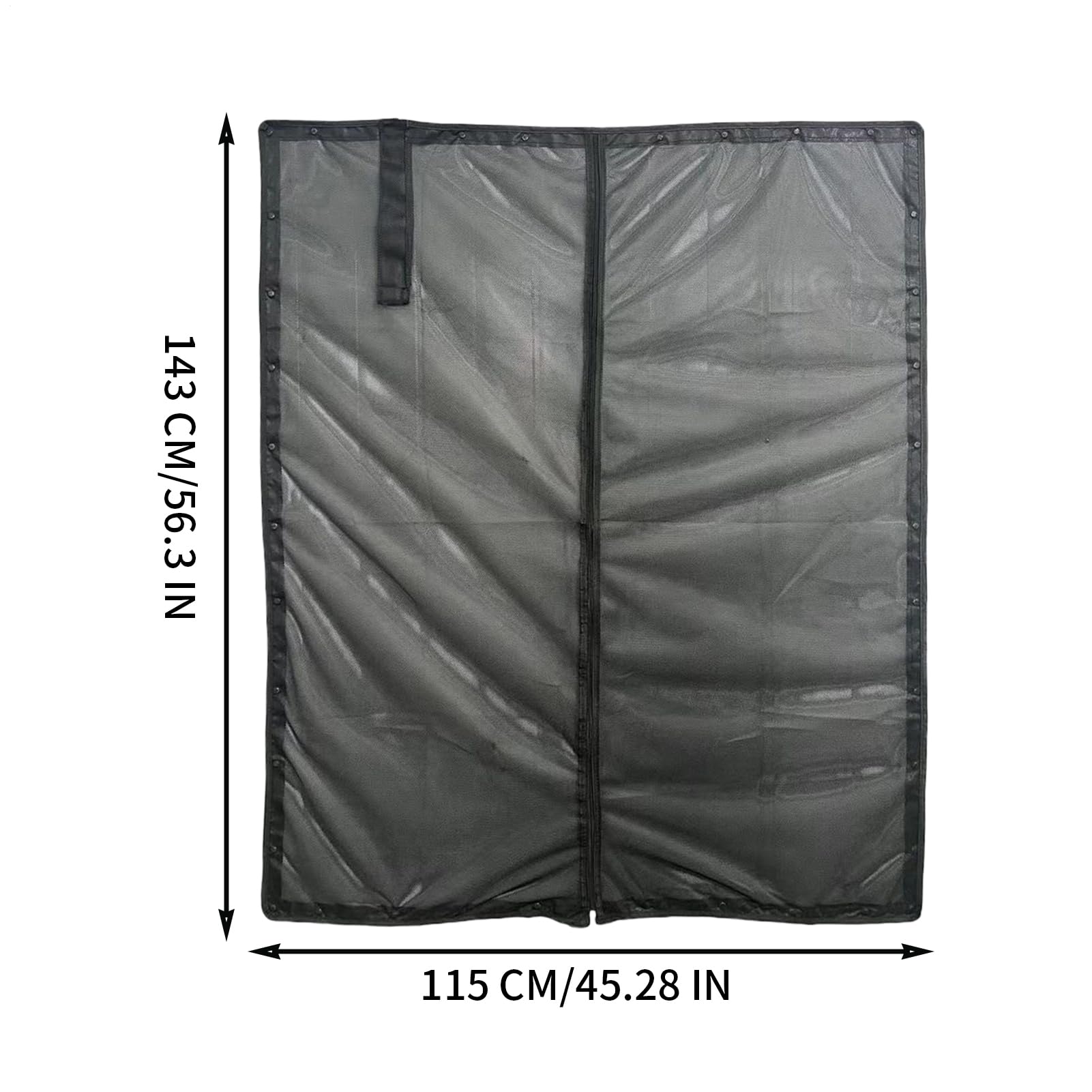 Zanzariera Magnetica Per Porta Camper Rete Antimosche Anti-UV Confortevole | Schermo Protettivo Privacy per Porta per Campeggio, Avventura, Viaggi, Lunghi Tragitti, Soste, Vacanze, Riposo, SUV