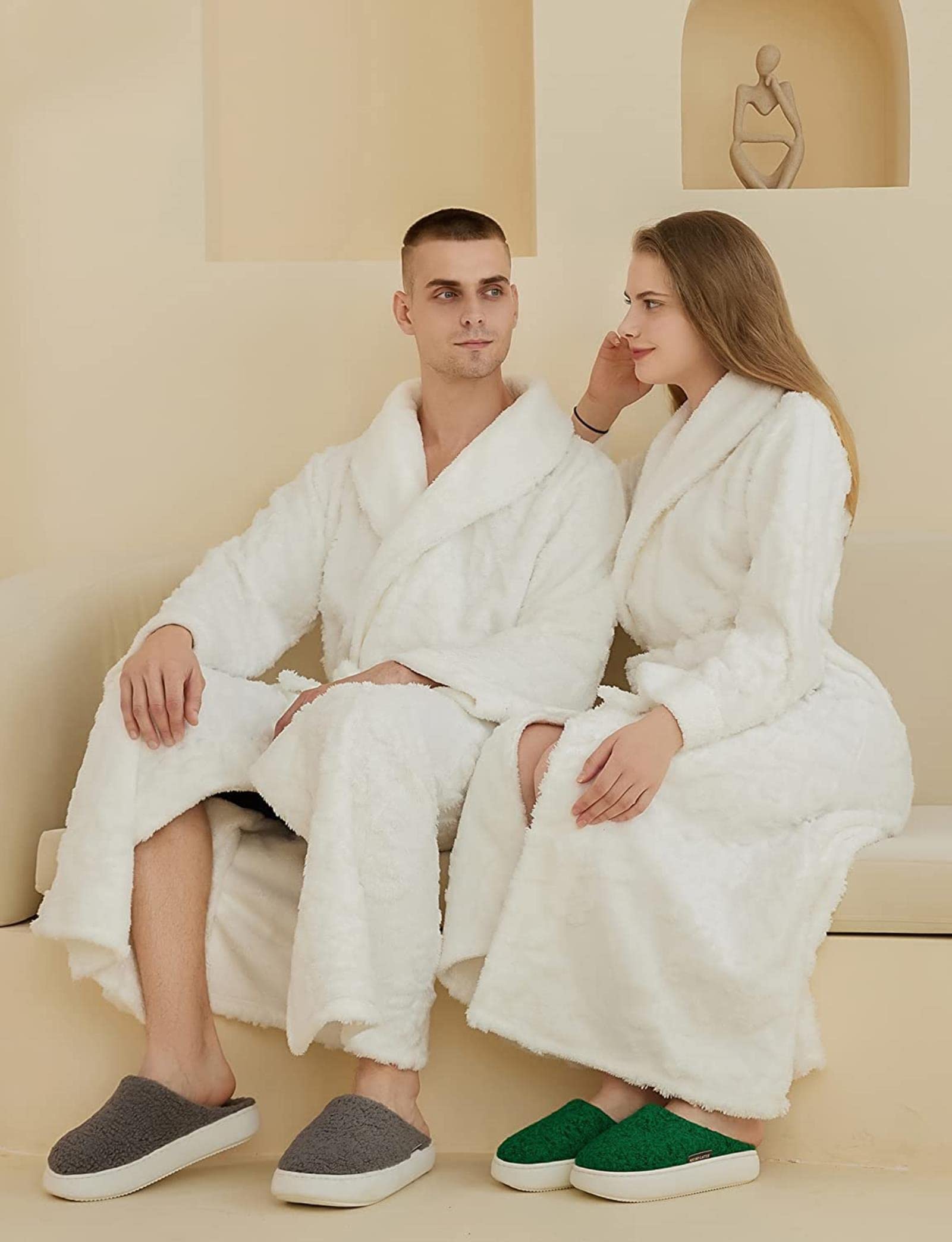 年末のプロモーション garbo&friends バスローブ ガウン 新品 6-8y