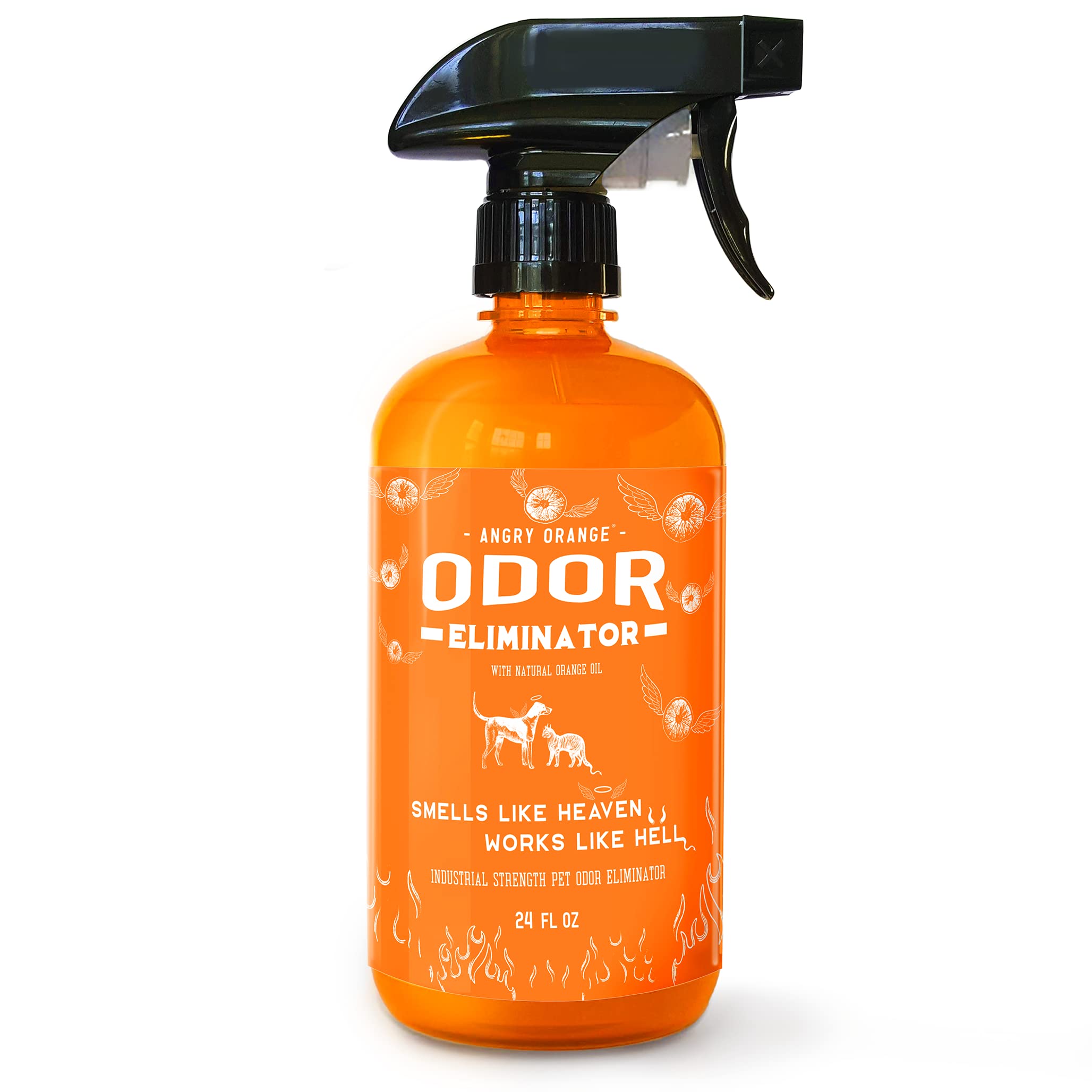 Buy ANGRY ORANGE Pet Odor Eliminator for Strong Odor Citrus