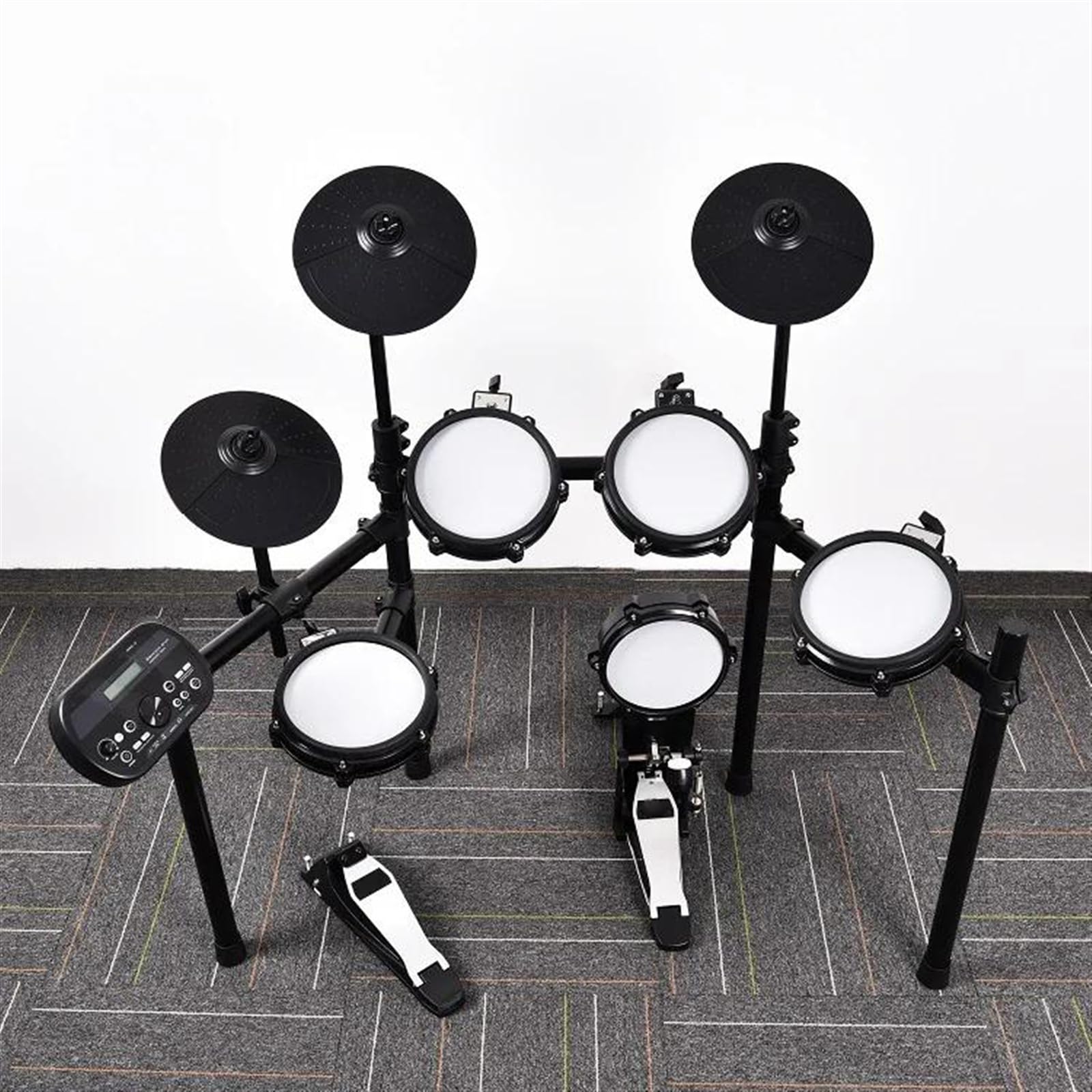 Cyfrowy Zestaw Perkusyjny Perkusja Zestaw Instrumentów Perkusyjnych Z Podwójnym Pedałem Dla Dorosłych Uczniów Kit Perkusja Elektroniczna
