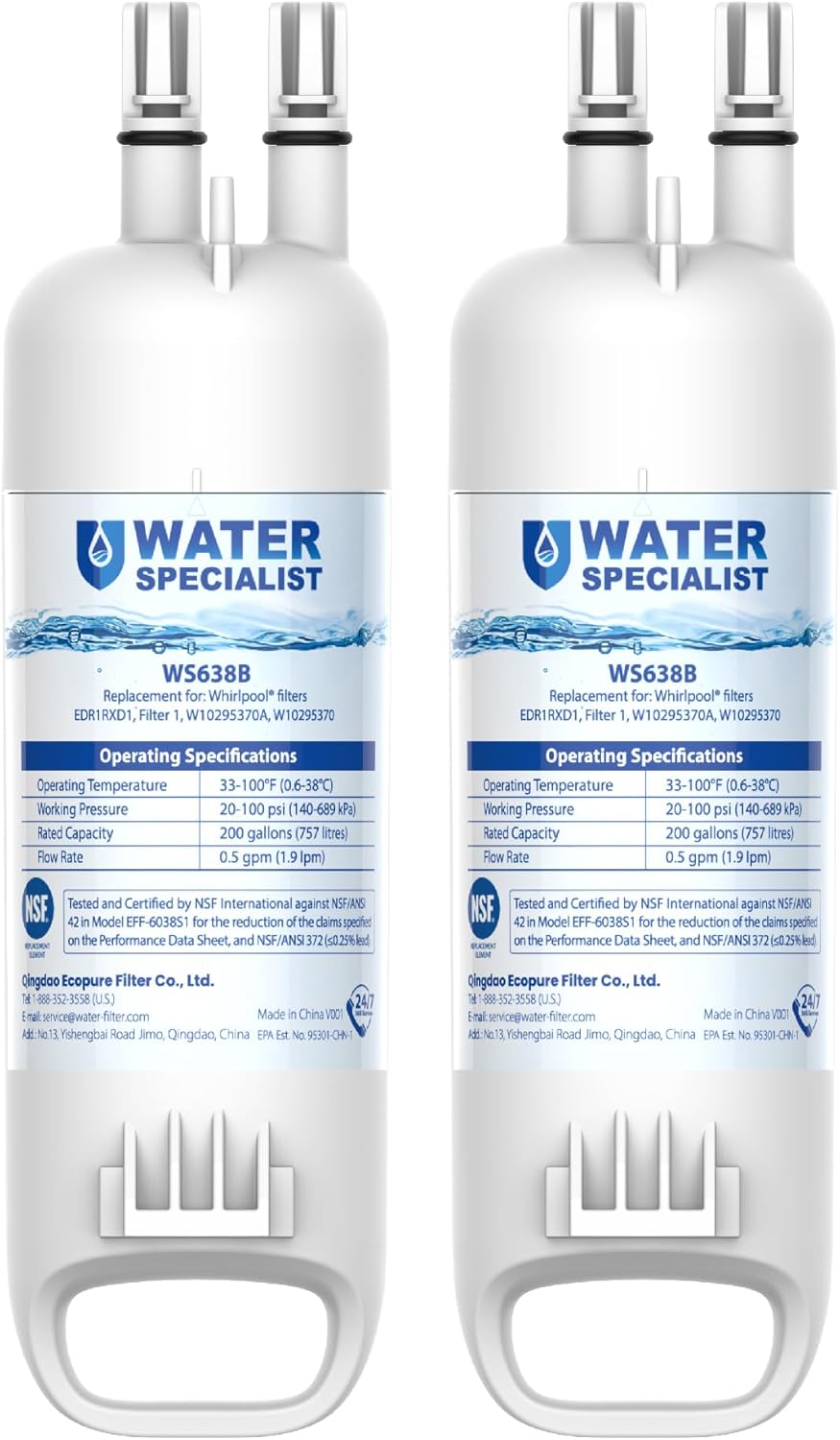 Waterspecialist EDR1RXD1 Replacement for Everydrop® Filter