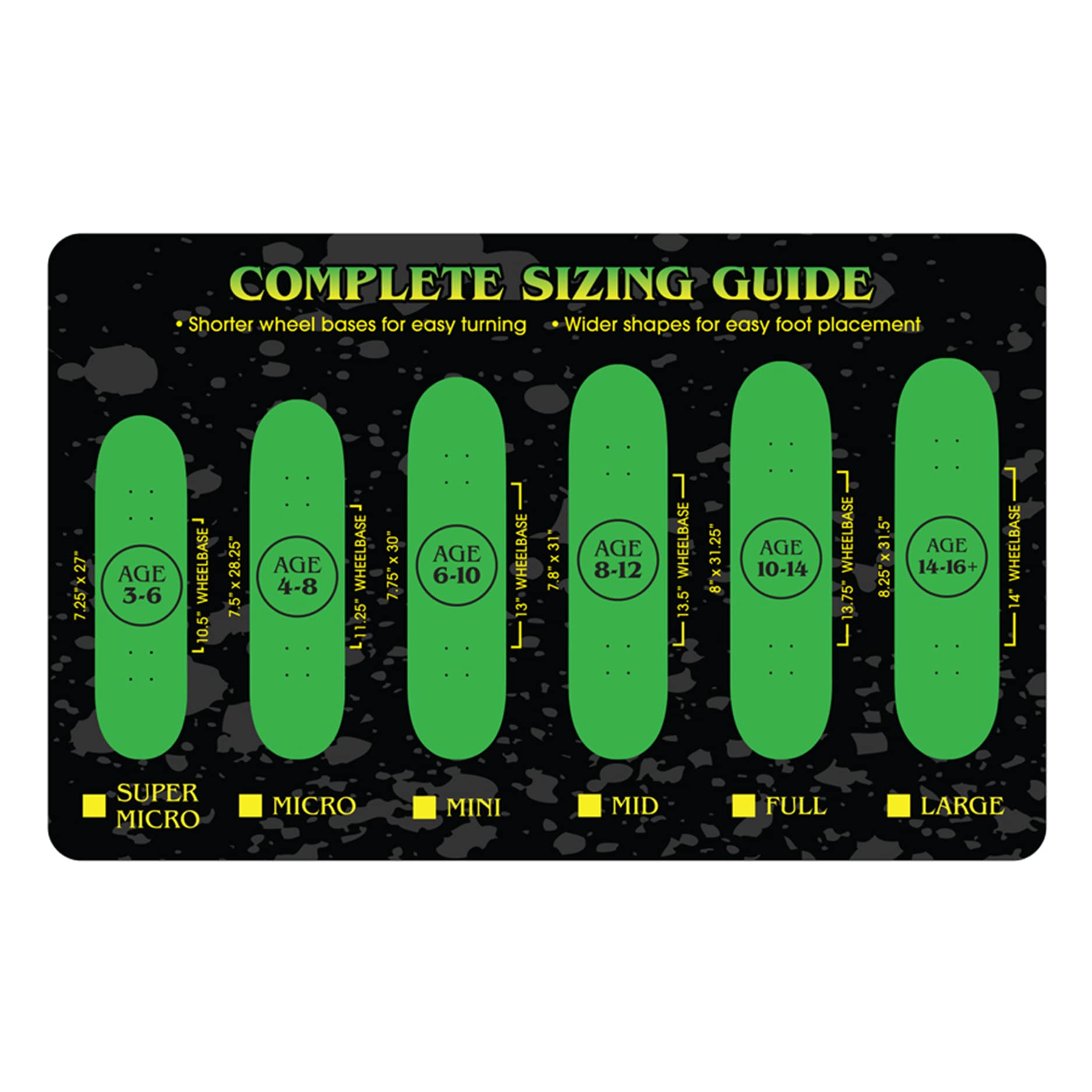 Skateboard Complet, Deathcard Large, 8.25 x 31.5