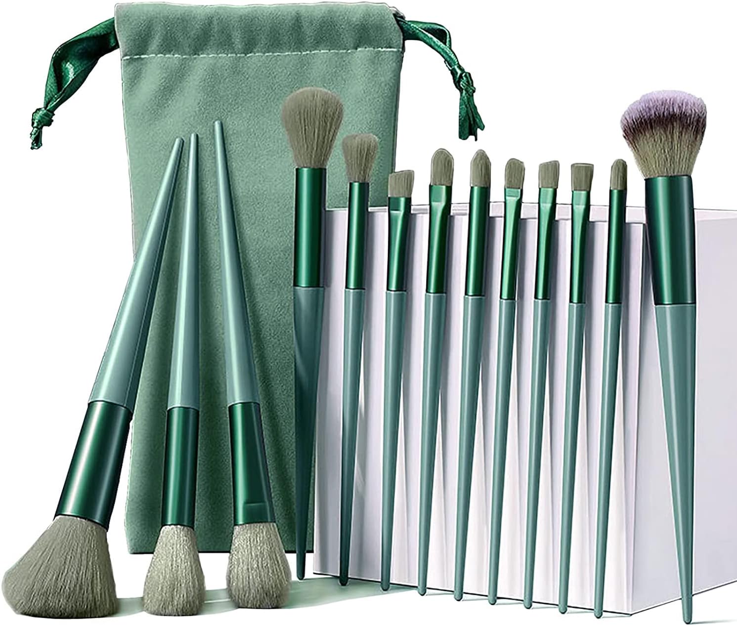 Luteti Makeup Brushes Kit, Face Makeup Brushes Set Professional Foundation Brush Eyeshadow Brush Travel Makeup Brushes for makeup beginners and enthusiasts(13 Piece)