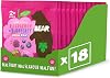 BEAR Fruit Paws Raspberry & Blueberry (Pack of 18) – 100% Fruit, No Added Sugar, Ideal lunchbox snack for kids or On‑the‑Go