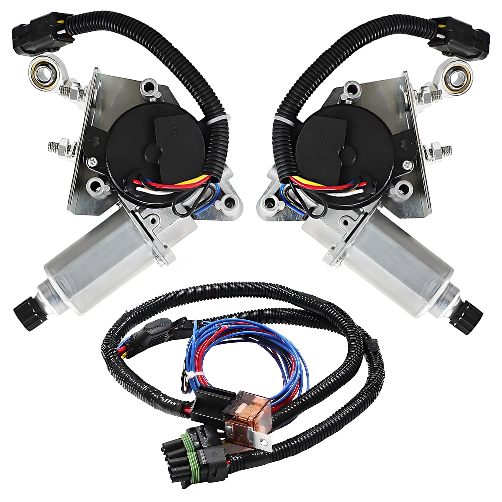 Photo 1 of CCNLHZM Electric Headlight Motor Conversion Kit - 2PCS Front Left & Right Compatible with Chevrolet Corvette C3 (1968-1982) Headlight Motor -Replaces OE#914015