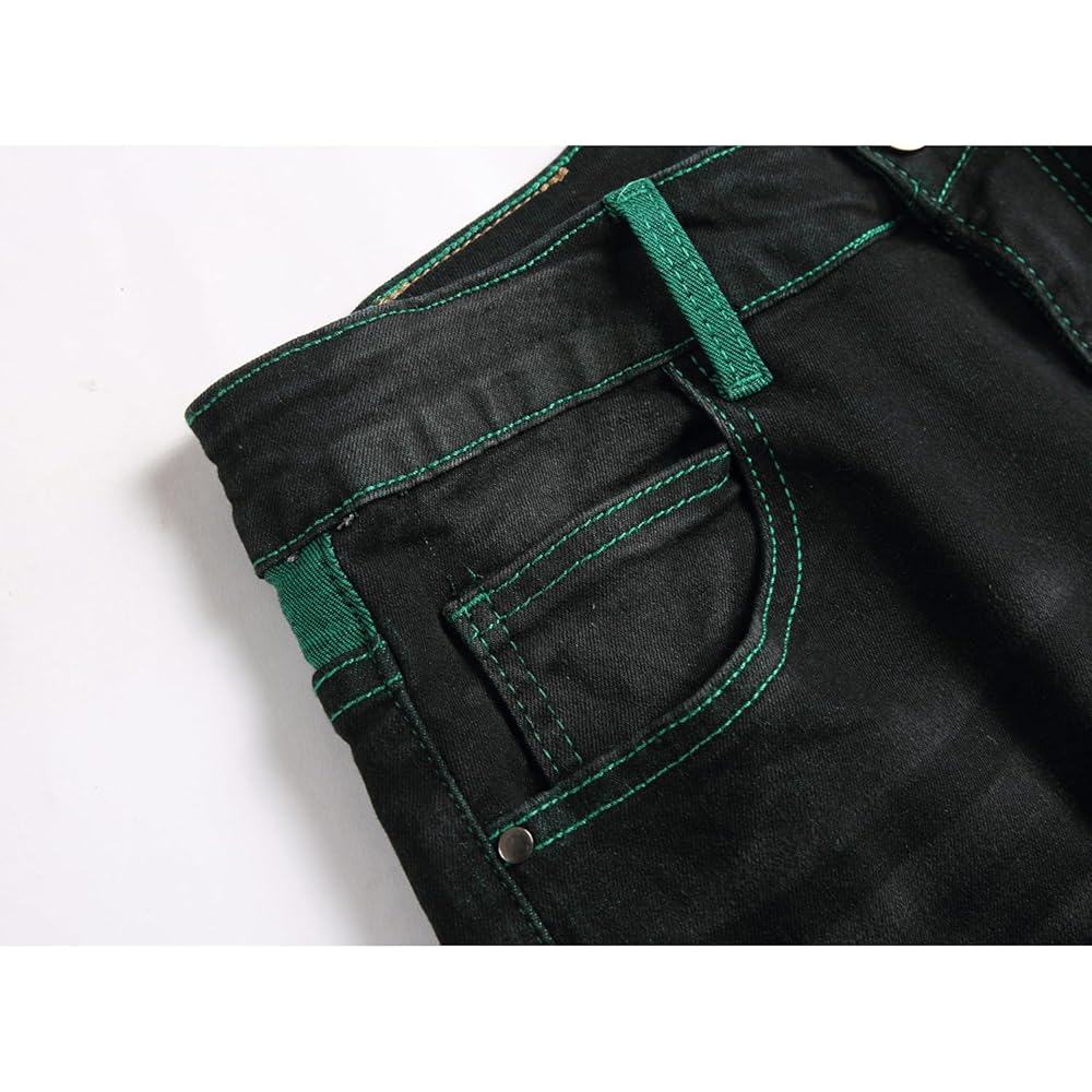 ZEESEN Jeans for Men Stretch Slim Fit Denim Comfort Flex