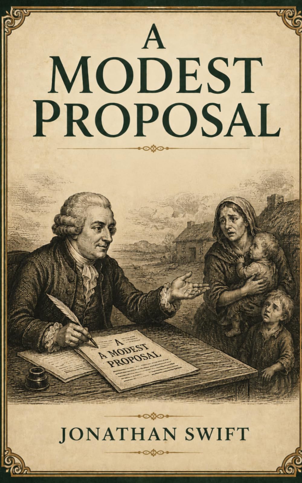 A Modest Proposal: A Satirical Essay on Poverty, Policy, and Social Indifference
