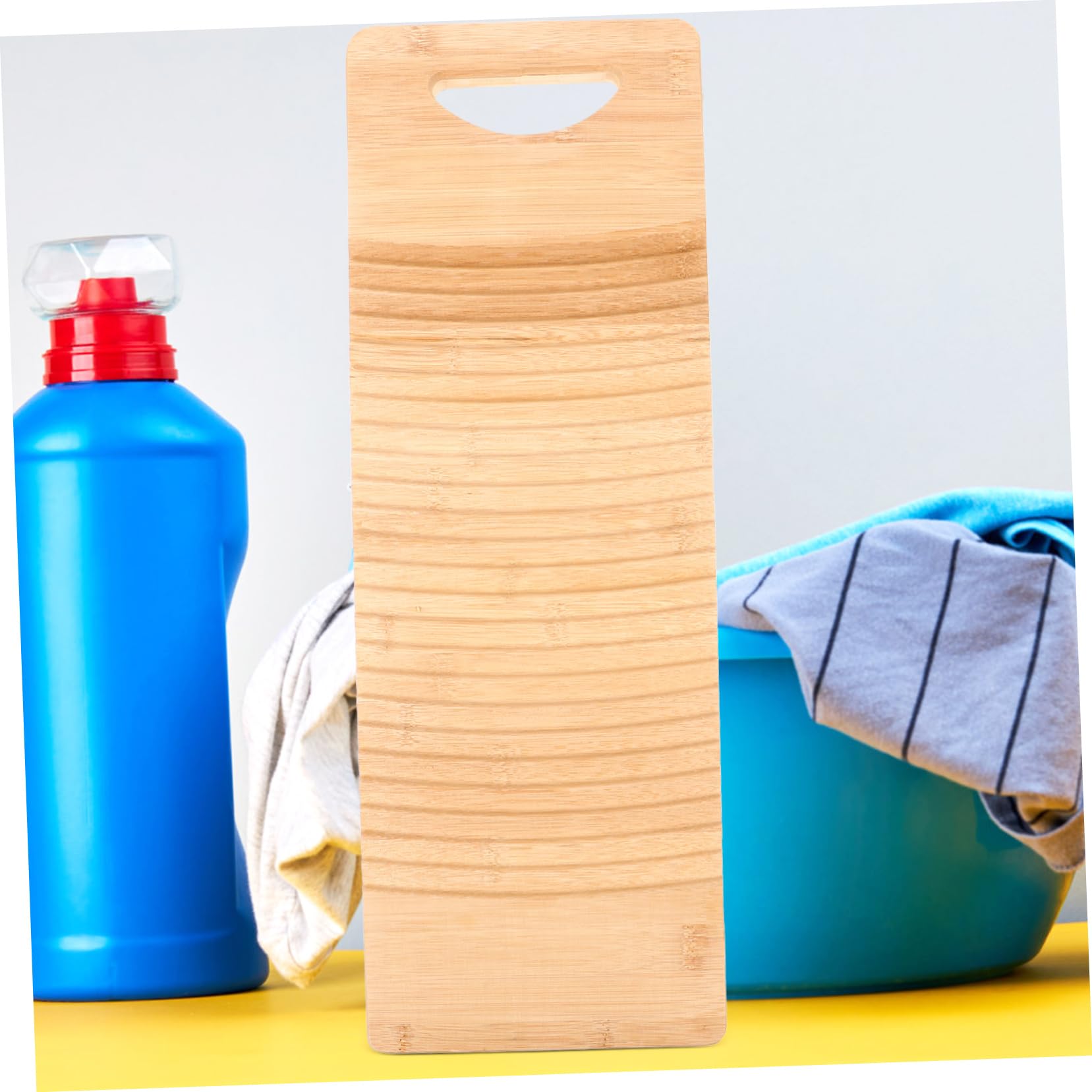 Ipetboom ASSE per Lavare i Panni in bambù, 50x18, Superficie Ondulata Antiscivolo, Resistente all’Usura, Delicato su Asciugamani e Sciarpe | Resistente All’usura, Attrito Aumentato, Design Antiscivolo, per Indumenti Intimi e Abbigliamento per Ragazzo Raga