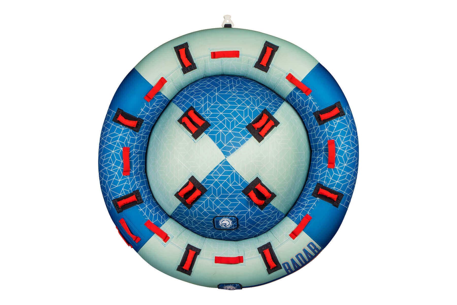 Radar Asteroid - Blue/Red - 3 Person Tube